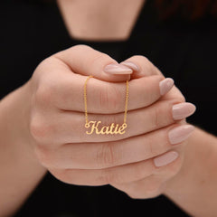 Classic Style Name Necklace